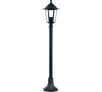 Brīvi stāvošs āra gaismeklis Domoletti Arna, 15W, E27, IP44, melna, 19.2 cm x 98 cm