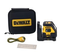 DeWALT Krustlīniju lāzera līmeņrādis USB zaļš