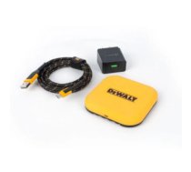 DeWALT Bezvadu lādētājs USB C ar vadu 1.2m