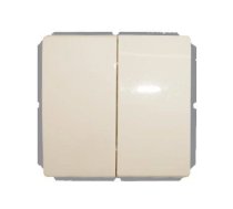 Slēdzis Vilma Electric P510-020-04 ST150 Double Switch Beige