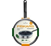 Cepšanas panna ar vāku Fiskars Functional Form 1072314, 26 cm, nerūsējošais tērauds
