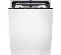 Iebūvējamā trauku mazgājamā mašīna Electrolux 700 sērija EEG69405L, melna krās.