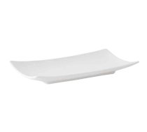Šķīvis servēšanai Salsa 21.5x10cm porcelāna, balts