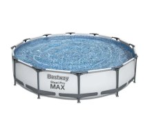 Baseins, karkasa Bestway Steel Pro 56416, pelēka krās., 366 x 76 cm
