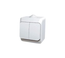Slēdzis Schneider Electric Cedar Plus, 2 kl, balta