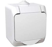 Kontaktligzda Schneider Electric Cedar Plus WDE000541, Iezemēta rozete, IP44, balta