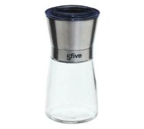 Sāls un piparu dzirnaviņas Secret de Gourmet 150163, nerūsējošā tērauda-caurspīdīga