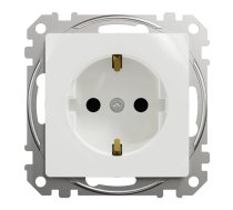 Kontaktligzda Schneider Electric Sedna Design SDD111022, Iezemēta rozete, balta