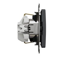 Kontaktligzda Schneider Electric Sedna Design SDD114021, Iezemēta rozete, IP20, antracīta