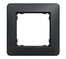 Vienvietīgs rāmis Schneider Electric Sedna Design, antracīta