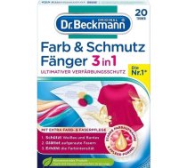 Lupatiņas veļas mašīnām Dr. Beckmann All in 1, 20 gab.