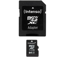 Atmiņas karte Intenso, 64 GB