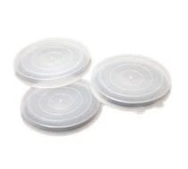Burkas vāks, balta krās., 82 mm
