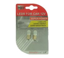 Auto spuldze T4W BA9S, led, balta krās., 12 V