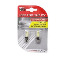 Auto spuldze T10.12V., led, balta krās., 12 V