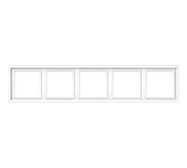Rāmis 5PL Liregus Modern, matēti balts
