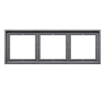 Rāmis 3PL Liregus Modern, matēts melns