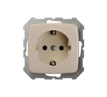 Kontaktligzda Liregus Alfa IKL16-004-01 A-S, Iezemēta rozete, bēša