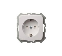 Kontaktligzda Liregus Alfa IKL16-014-01 A-B, Iezemēta rozete, balta