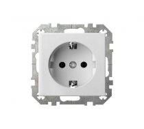 Kontaktligzda Liregus Epsilon IKL16-404-01 E-B, Iezemēta rozete, balta