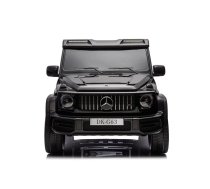 Bērnu elektroauto Mercedes G63, balta-melna-,krāsa-dizains tiek izvēlēts nejauši,