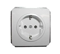 Kontaktligzda Vilma LX200 111020202101, Iezemēta rozete, balta