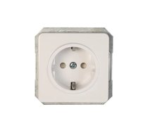 Kontaktligzda Vilma LX200 111020202109, Iezemēta rozete, balta