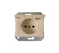 Kontaktligzda Vilma XP500 111050202207, Iezemēta rozete, IP44, ziloņkaula
