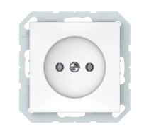 Kontaktligzda Vilma QR1000 111070201109, rozete bez zemējuma, balta