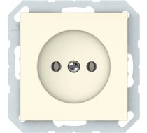 Kontaktligzda Vilma QR1000 111070201201, rozete bez zemējuma, ziloņkaula