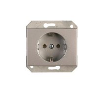 Kontaktligzda Vilma XP500 111050202901, Iezemēta rozete, metāliska