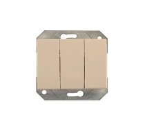 Slēdzis Vilma Electric P510-030-02V XP500 Triple Switch Beige