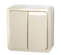 Slēdzis Vilma SL+250, 2 kl, ziloņkaula krās.