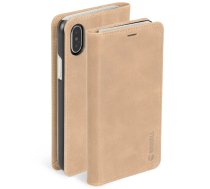 Krusell Sunne 4 Card FolioWallet Apple iPhone XS Max vintage nude