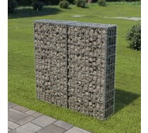 gabions ar vāku, cinkots tērauds, 100x20x100 cm