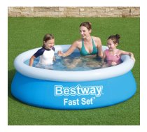 Bestway Fast Set piepūšamais baseins, apaļš, 183x51 cm, zils