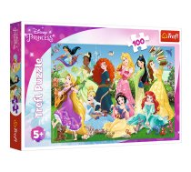 TREFL DISNEY PRINCESS Puzle Princeses, 100 gab.