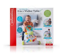 INFANTINO Sēdi, staigā un rotaļājies 3-in-1 transformējošs staigulis-galds