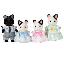 SYLVANIAN FAMILIES Melnbalto kaķu ģimene