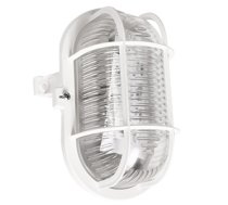 Pl.lampa 60W E27 IP44 balta