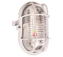 Pl.lampa 60W E27 IP44 pelēka