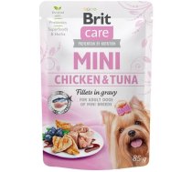 Mitrā barība (konservi) suņiem Brit Care Mini. zivs. 0.85 kg