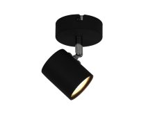 Lampa pārvietojams Okko Safi GU13014D-1R blac. 5 W. GU10