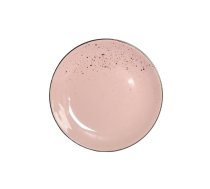 Šķīvis Domoletti Speckle Pink 1A-003-S3. Ø 19.5 cm. rozā