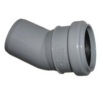 Kanalizācijas caurules 30° līkums Wavin D50mm. PVC