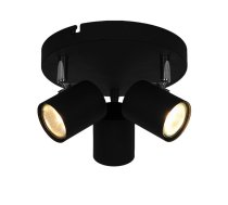 Lampa pārvietojams Okko Safi GU13014D-3R BLK. 15 W. GU10