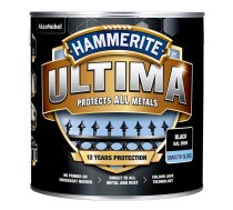 Emaljas krāsa Hammerite Ultima Smooth. 2.2 l. melna