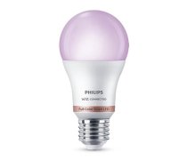 LED lampa Philips Wiz LED. daudzkrāsaina. E27. 8 W. 806 lm