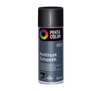 Aerosola krāsa Pentacolor Smooth Effect. melna. 0.4 l