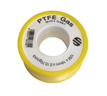 LENTE TEFLONA GĀZEI PTFE 19MMX0.75MMX12M